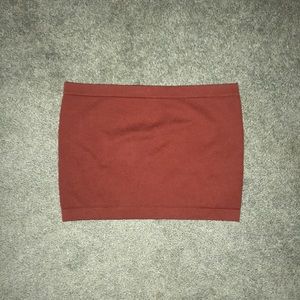 Maroon Tube Top